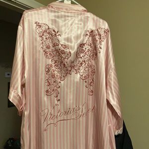 Victoria secret silk robe